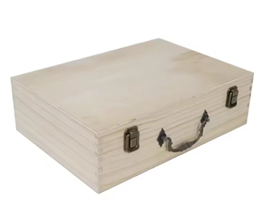 Scatola in legno di Paulownia per riporre oggetti